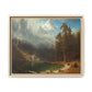 Bierstadt, Albert - Mount Corcoran (1877) - Matte Canvas, Framed