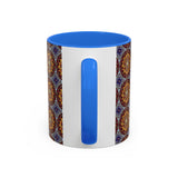 Solar Disc Mandala - Colorful Accent Mugs