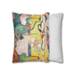 Matisse, Henri - The Joy of Life (1905) - Suede Square Pillowcase