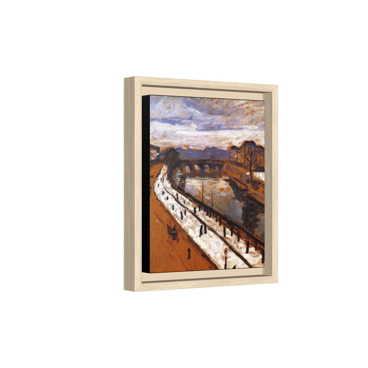 Marquet, Albert - Quai des Grands-Augustins (1905) - Matte Canvas, Framed
