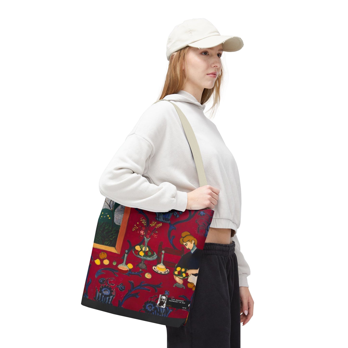 Matisse, Henri - The Dessert Harmony in Red (1908)- Tote Bag
