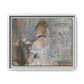 Morisot, Berthe - Woman at Her Toilette (1880) - Matte Canvas, Framed