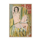 Matisse, Henri - Odalisque with Raised Arms (1923) - Matte Canvas, Framed