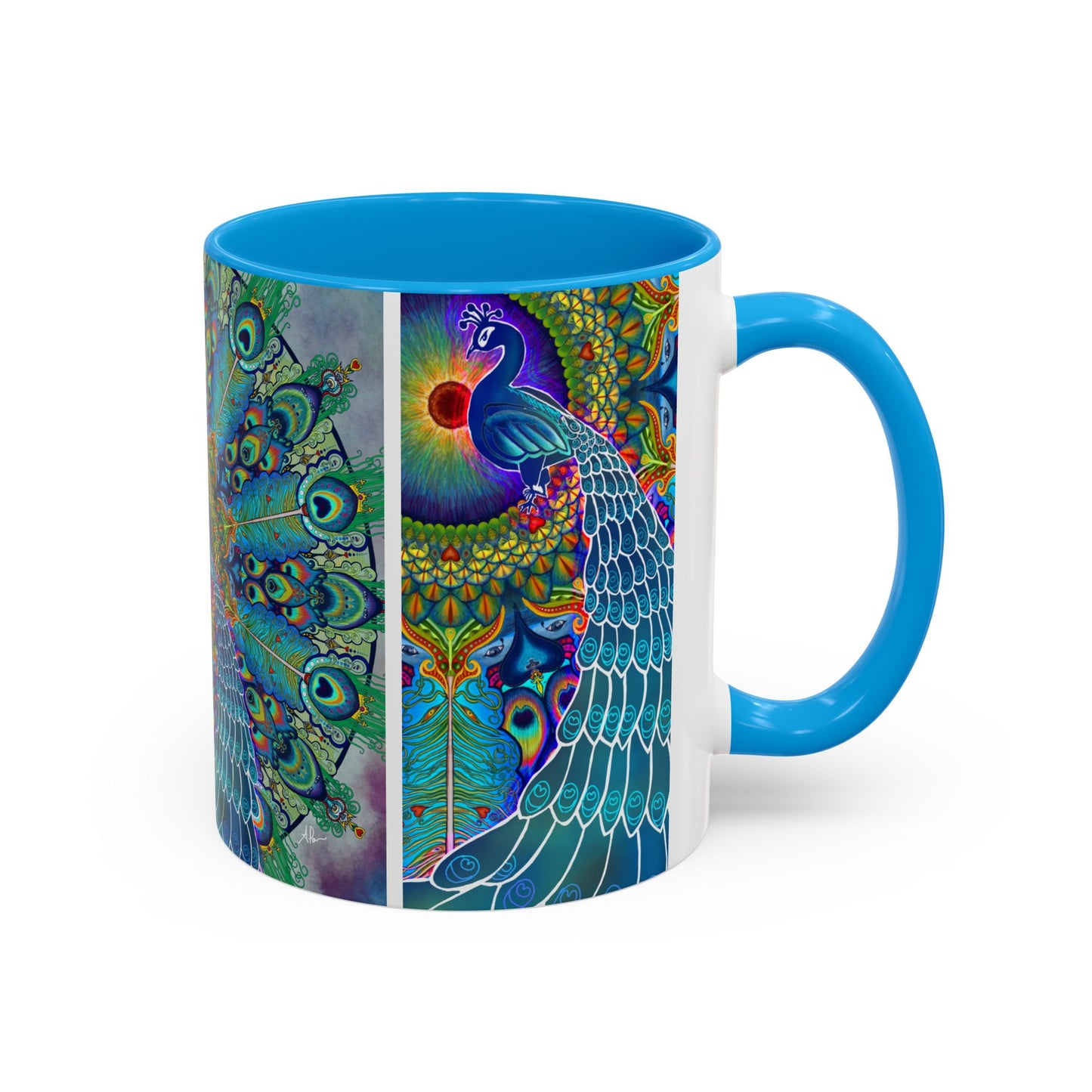 Pacio, Adam - Melek Taus Mandala - Colorful Accent Mugs