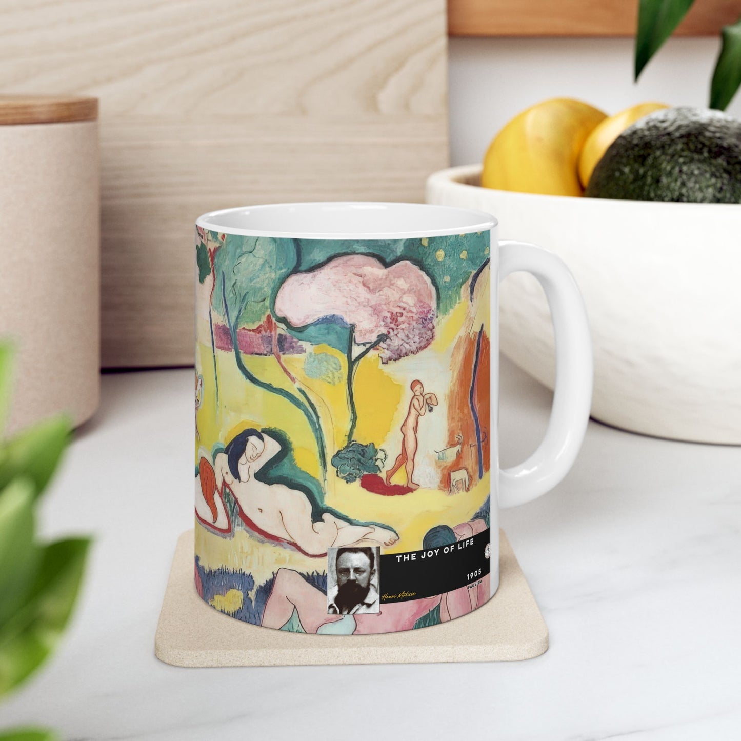 Matisse, Henri - The Joy of Life (1905) - Ceramic Mug