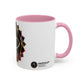 AdamPacio.com - Black Logo - Colorful Accent Mugs