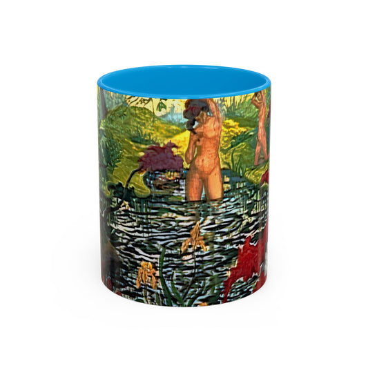 Ranson, Paul - The Lotus Bather (1906) - Colorful Accent Mugs