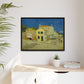 Van Gogh, Vincent - The Yellow House (1888) - Matte Canvas, Framed