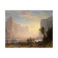 Bierstadt, Albert - Valley of the Yosemite (1868) - Satin Posters