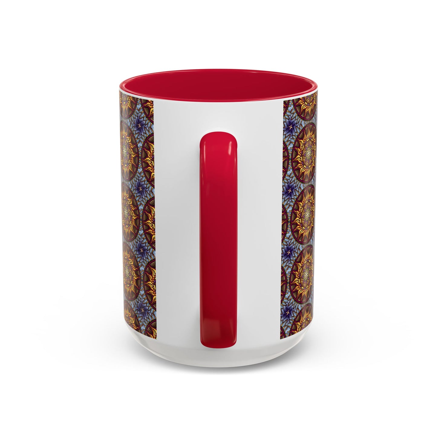 Pacio, Adam - Solar Disc Mandala - Colorful Accent Mugs