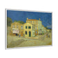 Van Gogh, Vincent - The Yellow House (1888) - Matte Canvas, Framed