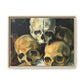 Cézanne, Paul - Pyramid of Skulls (1901) - Matte Canvas, Framed
