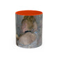 Morisot, Berthe - Woman at Her Toilette (1880) - Colorful Accent Mugs
