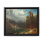 Bierstadt, Albert - Mount Corcoran (1877) - Matte Canvas, Framed