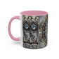 Pacio, Adam - Memento Mori Mandala - Colorful Accent Mugs