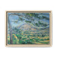 Cézanne, Paul - Mont Sainte-Victoire with Large Pine (1887) - Matte Canvas, Framed
