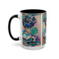 Matisse, Henri - Woman with a Hat (1905) - Colorful Accent Mugs
