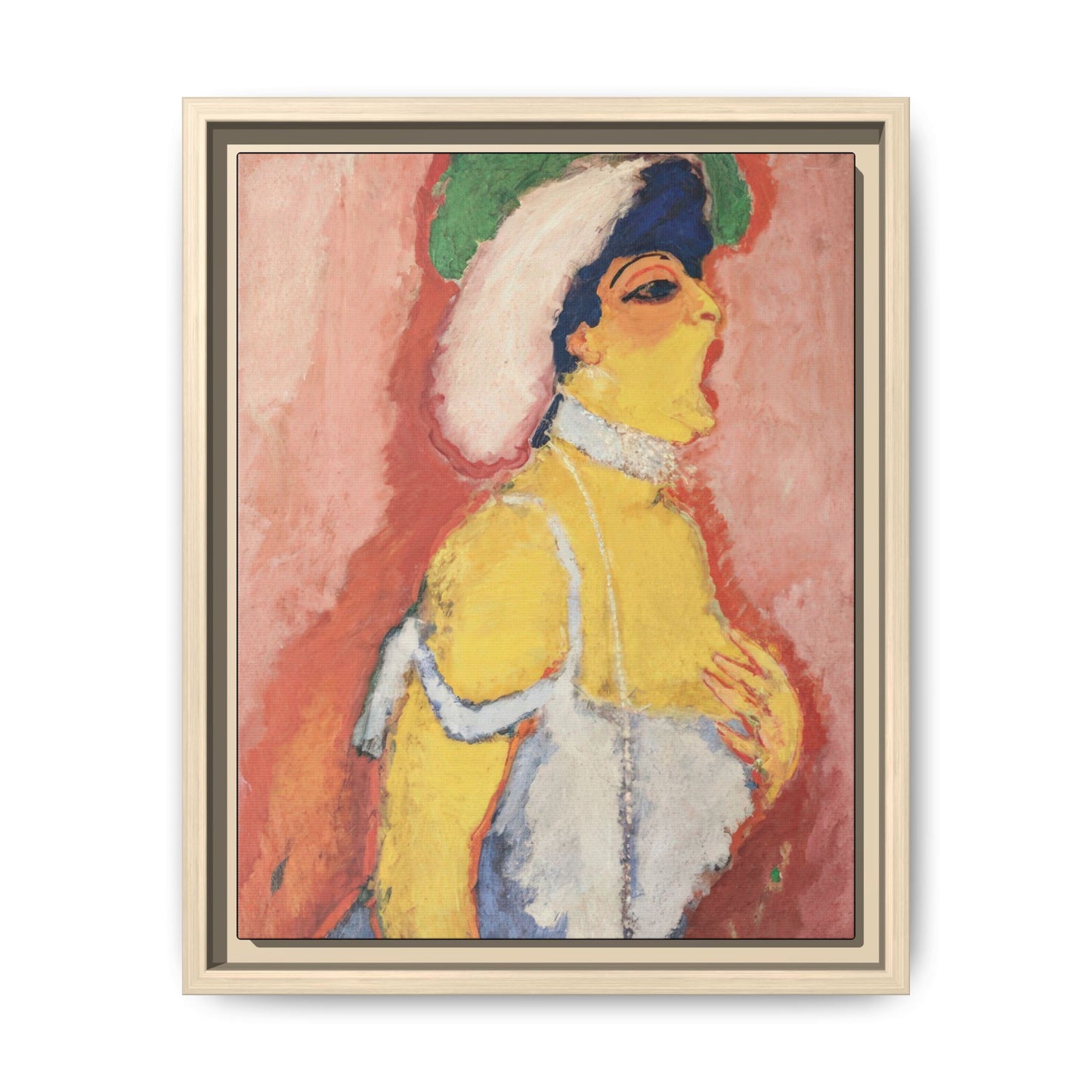Van Dongen, Kees - Modjesko, Soprano Singer (1908) - Matte Canvas, Framed