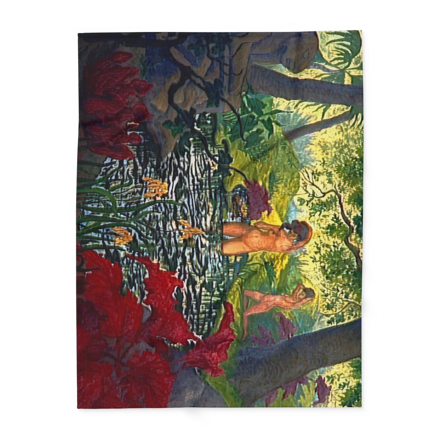 Ranson, Paul - The Lotus Bather (1906) - Arctic Fleece Blanket