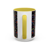 Mystic Jewel Mandala - Colorful Accent Mugs