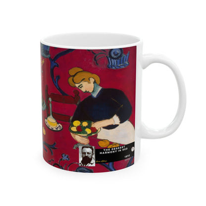 Matisse, Henri - The Dessert Harmony in Red (1908) - Ceramic Mug