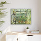 Morisot, Berthe - Eugene Manet on the Isle of Wight (1875) - Matte Canvas, Framed