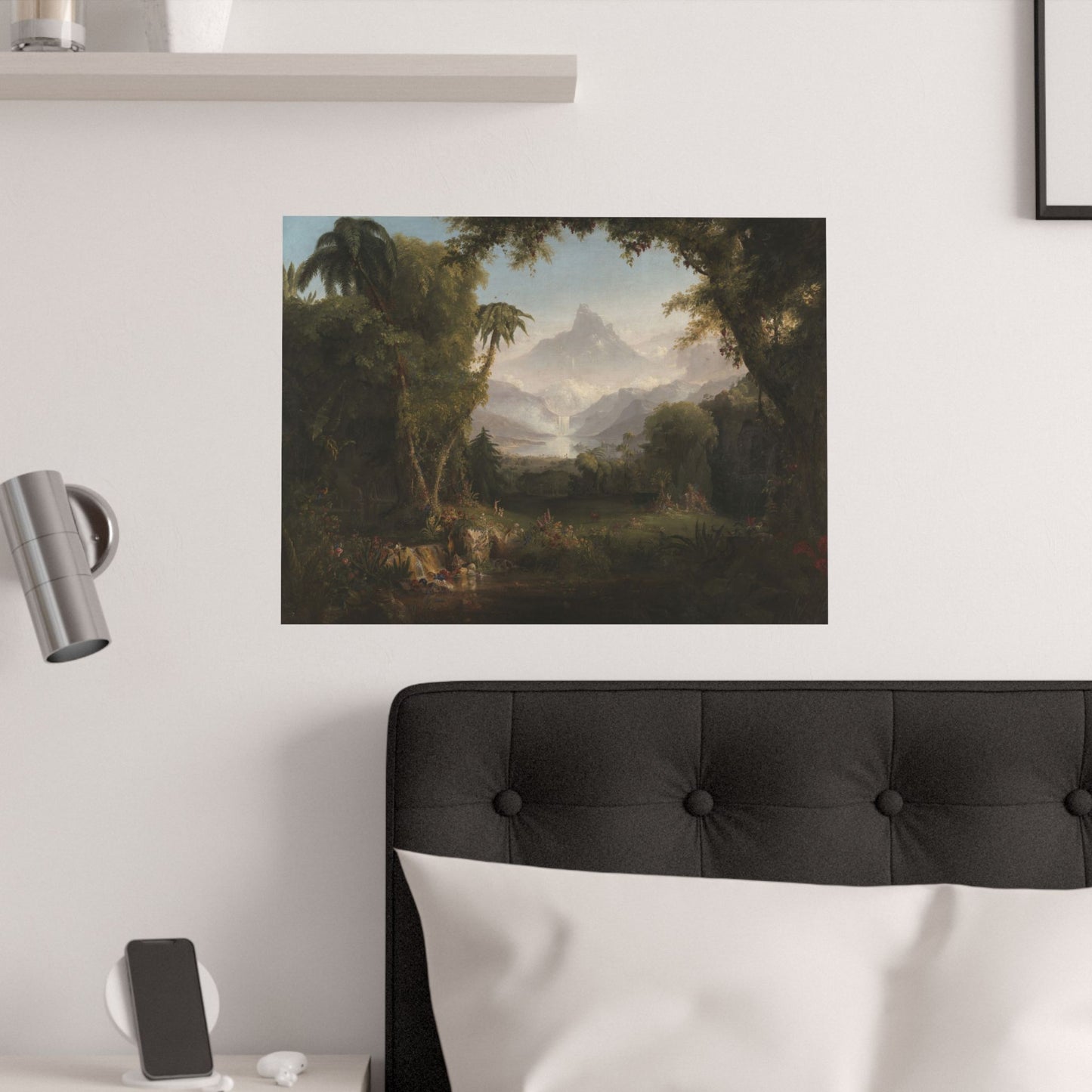 Cole. Thomas - The Garden of Eden (1828) - Satin Posters