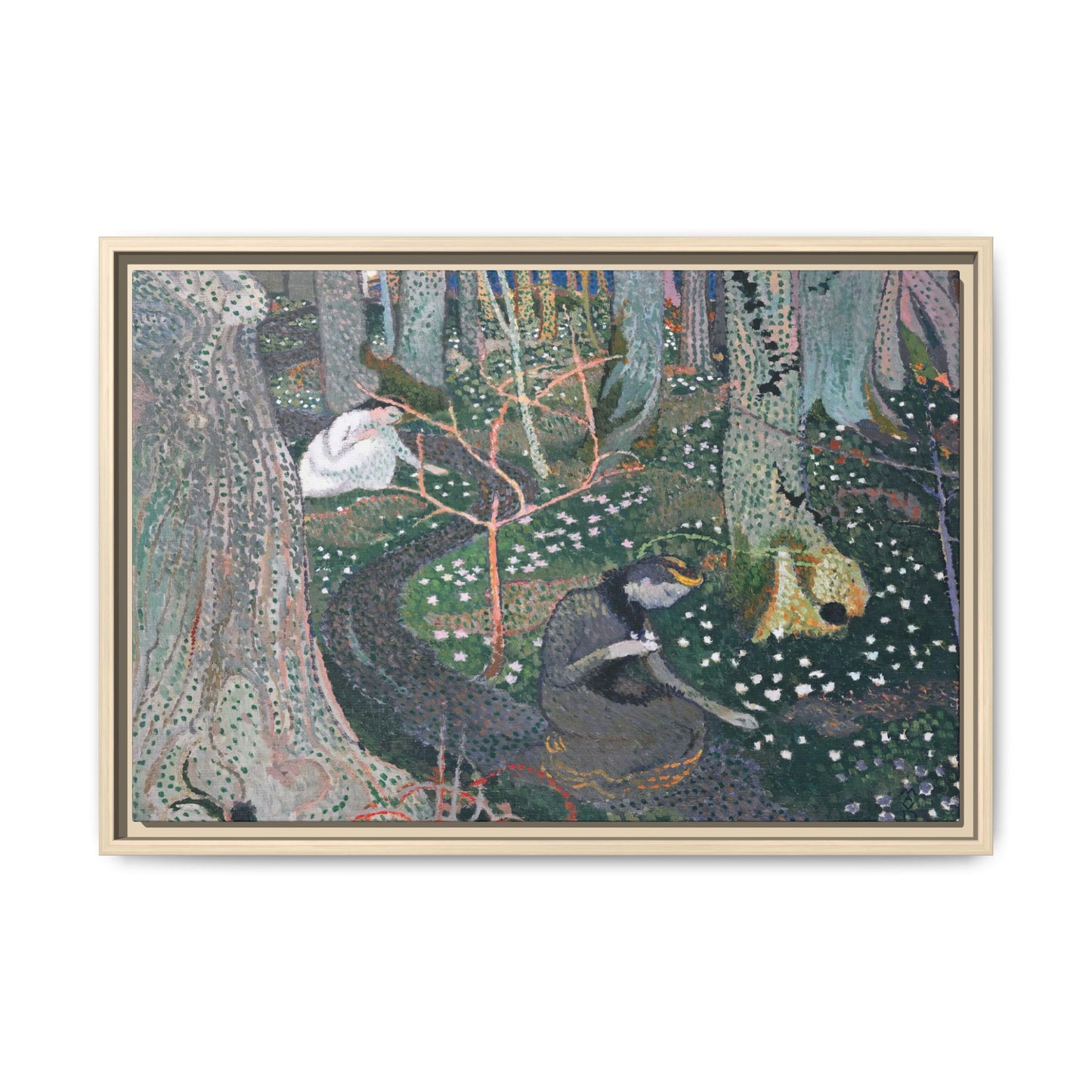 Denis, Maurice - April (1892) - Matte Canvas, Framed