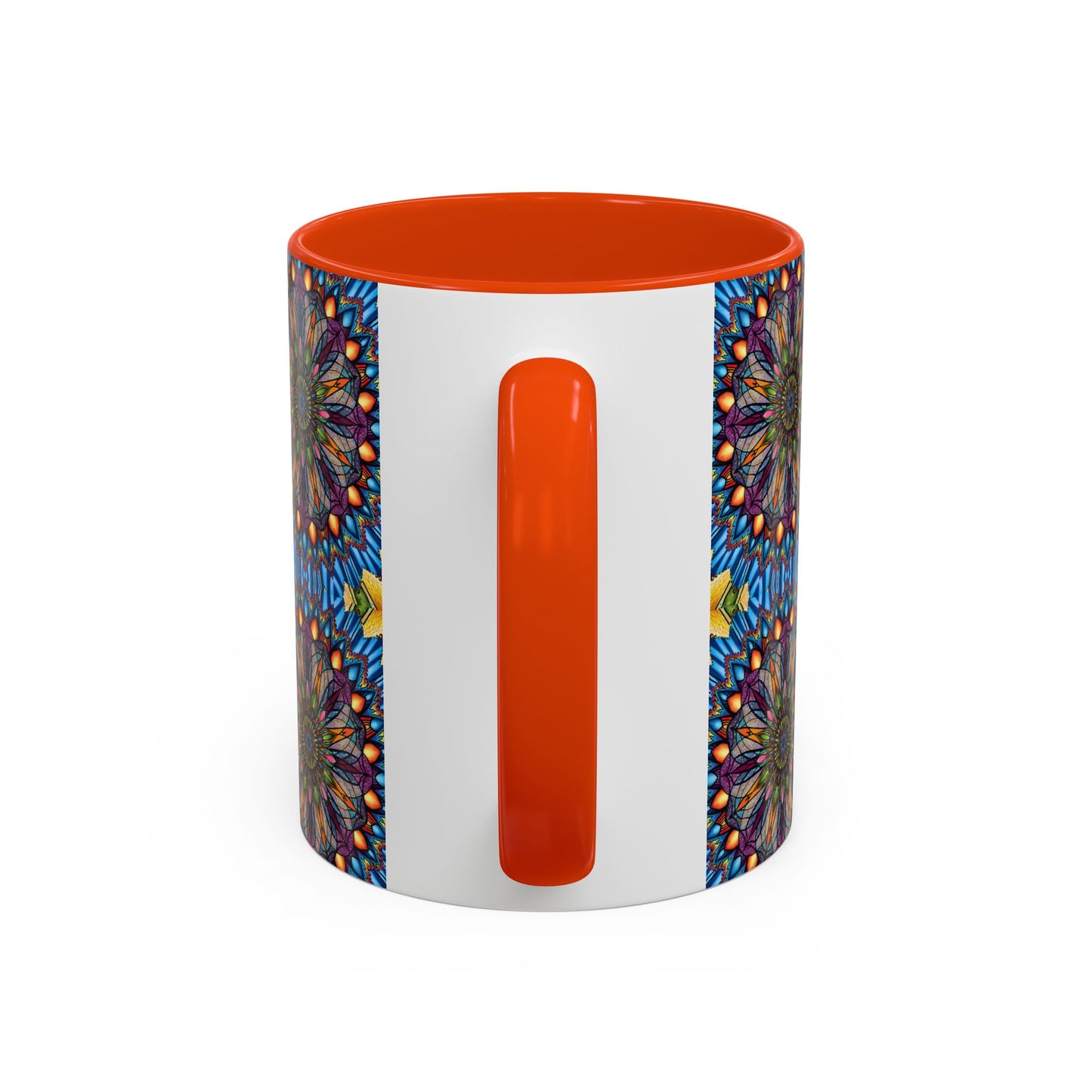 Pacio, Adam - Emerald Arrows Mandala - Colorful Accent Mugs
