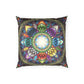 Pacio, Adam - Mystic Jewel Mandala - Poly Velvet Pillow