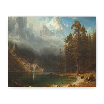 Bierstadt, Albert - Mount Corcoran (1877)- Canvas Block, unframed