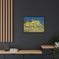 Van Gogh, Vincent - The Yellow House (1888) - Matte Canvas, Framed