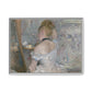 Morisot, Berthe - Woman at Her Toilette (1880) - Matte Canvas, Framed