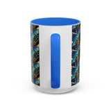 Obsidian Grandmothers Mandala - Colorful Accent Mugs