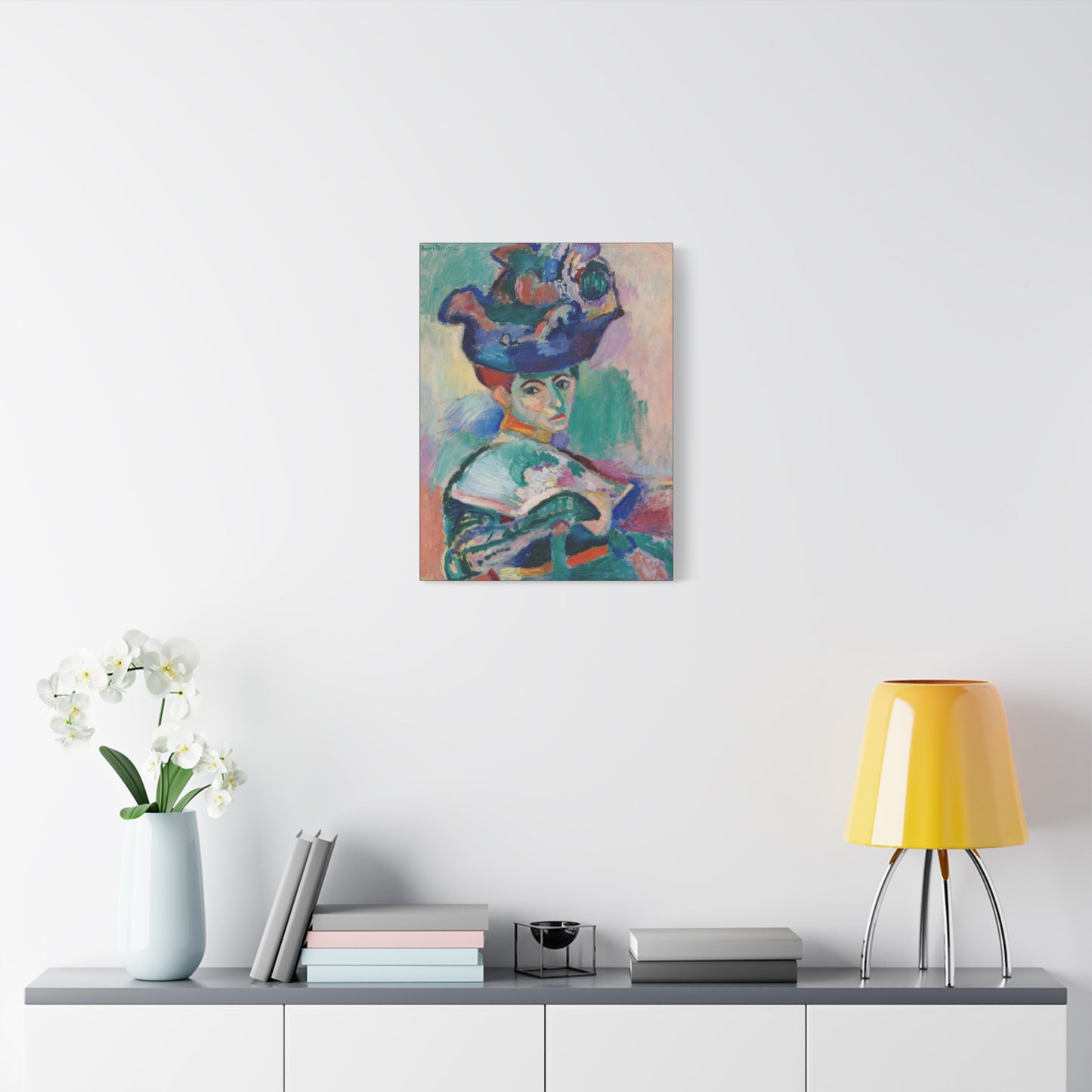 Matisse, Henri - Woman with a Hat (1905) - Canvas Block, unframed