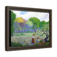 Ranson, Paul - Picking Flowers (1890) - Matte Canvas, Framed