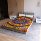 Pacio, Adam - Solar Disc Mandala - Microfiber Duvet Cover