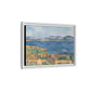 Cézanne, Paul - The Bay of Marseille, Seen from L'Estaque (1885) - Matte Canvas, Framed