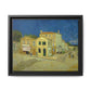 Van Gogh, Vincent - The Yellow House (1888) - Matte Canvas, Framed