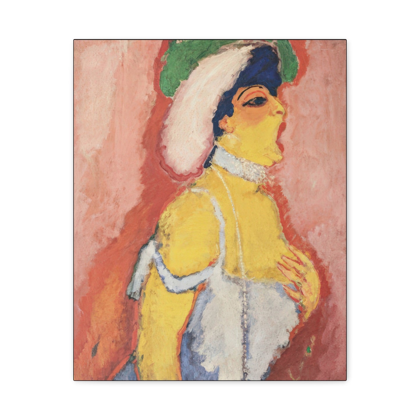 Van Dongen, Kees - Modjesko, Soprano Singer (1908) - Canvas Block, unframed