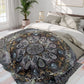 Pacio, Adam - Memento Mori Mandala - Arctic Fleece Blanket