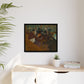 Toulouse-Lautrec, Henri - At the Moulin Rouge (1892) - Matte Canvas, Framed