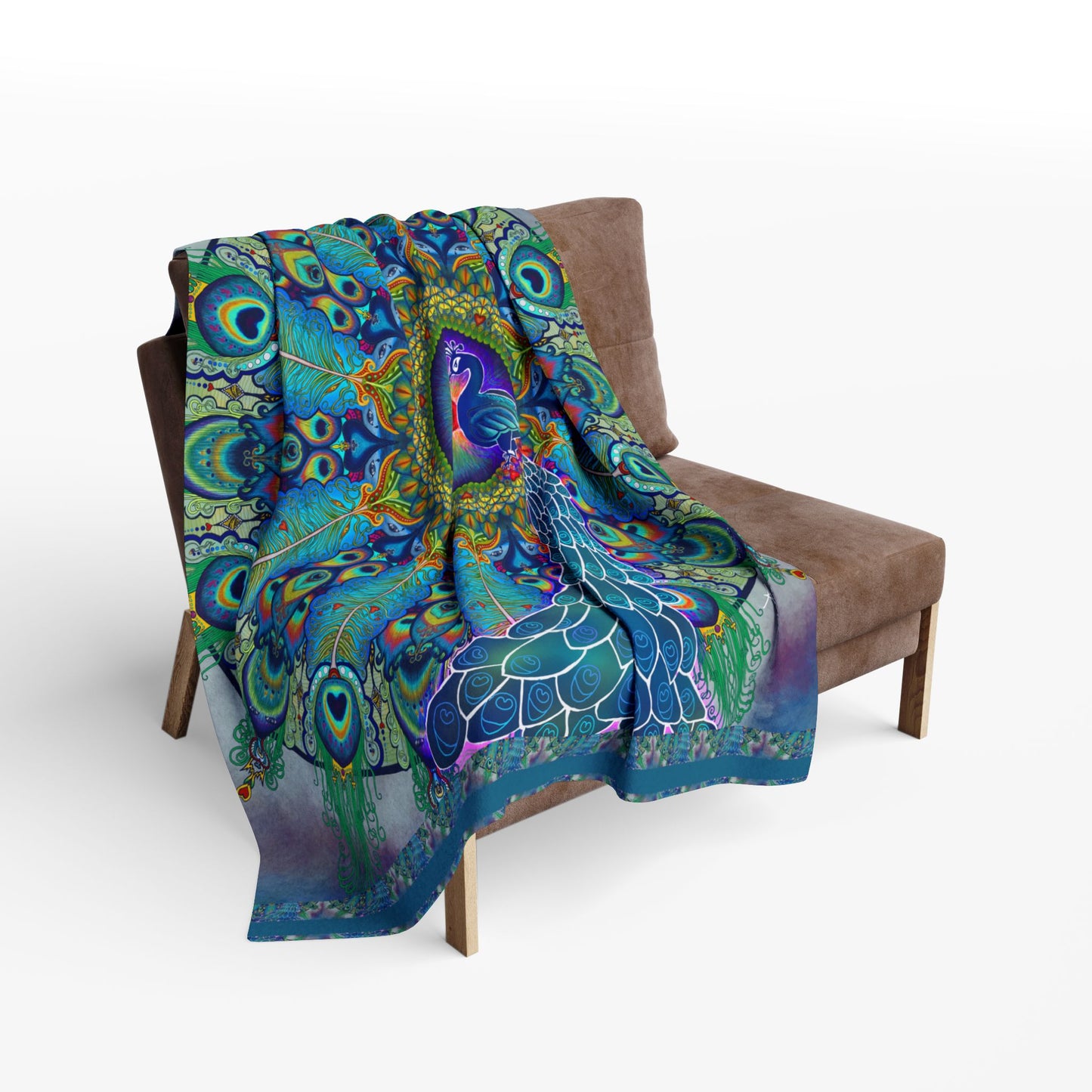 Pacio, Adam - Melek Taus Mandala - Arctic Fleece Blanket