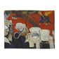 Gauguin, Paul - Vision of the Sermon (Jacob Wrestling with the Angel) (1888) - Arctic Fleece Blanket