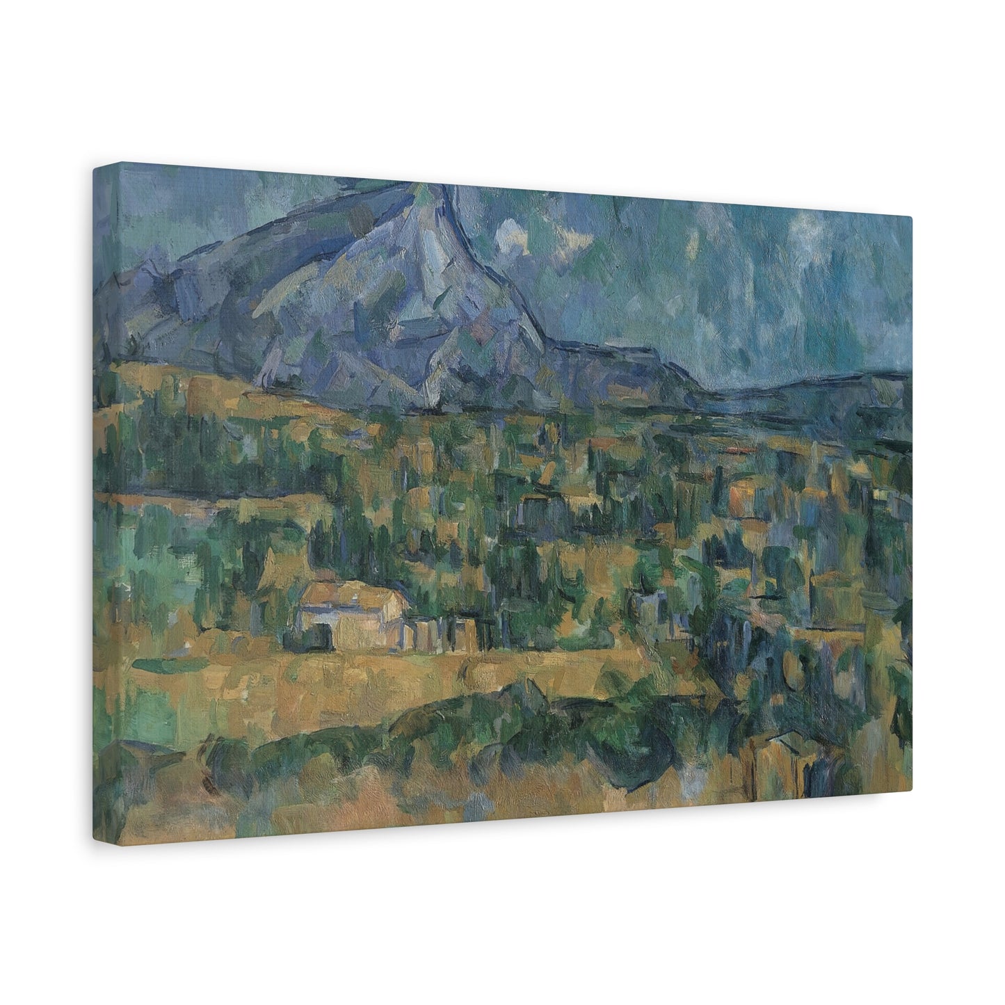 Cézanne, Paul - Mont Sainte-Victoire (1902) - Canvas Block, unframed