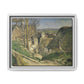 Cézanne, Paul - The House of the Hanged Man, Auvers-sur-Oise (1874) - Matte Canvas, Framed
