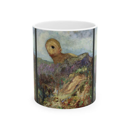 Redon, Odilon - The Cyclops (1914) - Ceramic Mug
