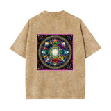 Mystic Jewel Mandala - Unisex Heavyweight T-shirt - 100% Cotton - 4 colors