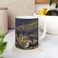 Pissarro, Camille - The Boulevard Montmartre At Night (1897) - Ceramic Mug