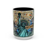 Liberty Mandala - Colorful Accent Mugs